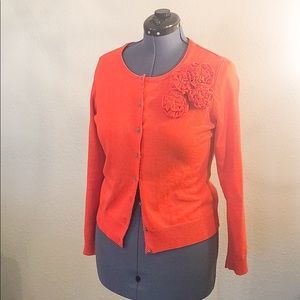 New York and Company Orange sweater